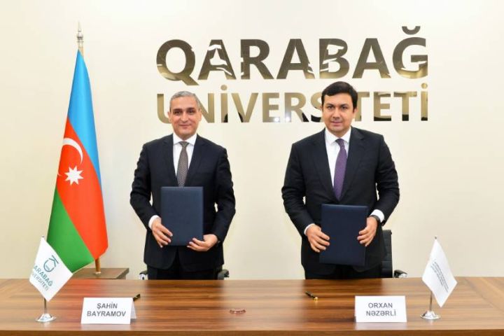 Dövlət Vergi Xidməti və Qarabağ Universiteti arasında əməkdaşlıq memorandumu imzalanıb